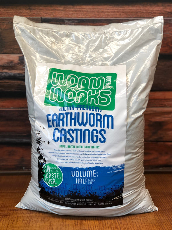 Oregon Worm Works Earthworm Castings .5 cf